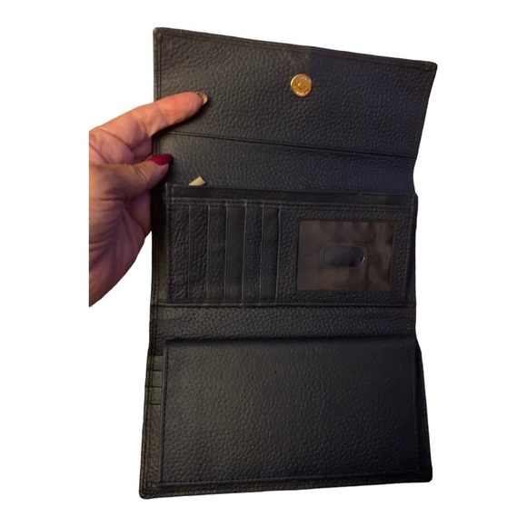 AD Leather Checking Book Wallet vintage - Picture 4 of 9